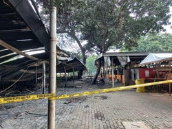 Belum Berjualan Pascakebakaran, Pedagang IRTI Monas Tunggu Relokasi