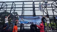 Aliansi Mahasiswa Lingkar Nusantara Geruduk DPR