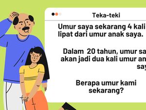 Mau Jadi Lebih Pintar Matematika? Teka-teki Ini Mudah Asal Tau Logikanya