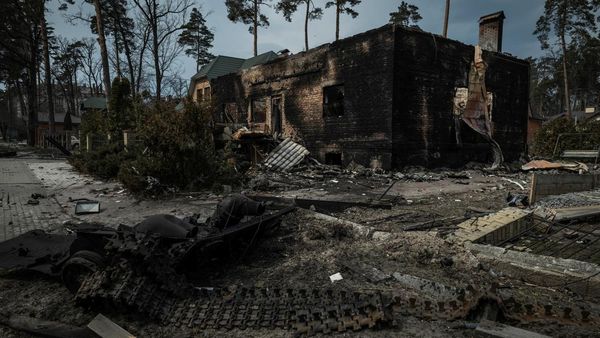 Begini Kondisi Irpin Usai Tentara Ukraina Pukul Mundur Pasukan Rusia