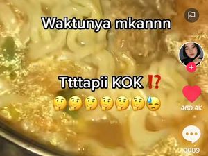 Buang Mie Instan Saat Sudah Matang, Wanita Ini Dihujani Protes Netizen Buang Mie Instan Saat Sudah Matang, Wanita Ini Dihujani Protes Netizen