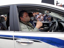 Usai Jajal Toyota Kijang Innova Listrik di IIMS 2022, Airlangga Bilang Begini