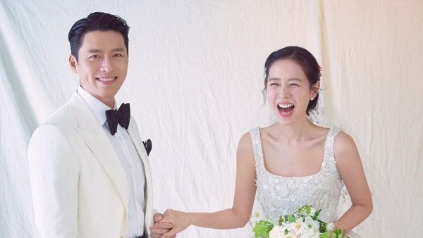 10 Potret Cantik Son Ye Jin di Hari Pernikahan, Sah Jadi Istri Hyun Bin