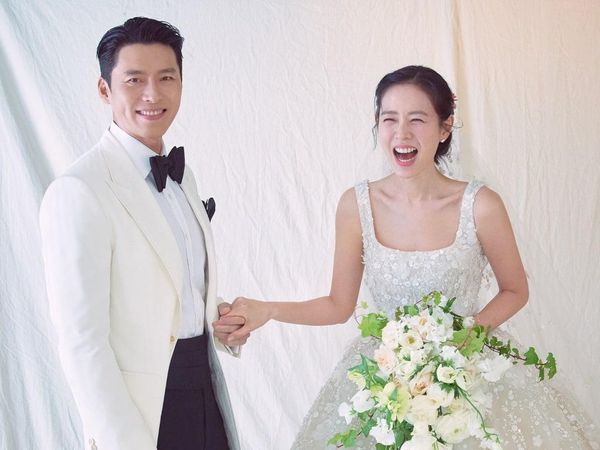 10 Potret Cantik Son Ye Jin di Hari Pernikahan, Sah Jadi Istri Hyun Bin