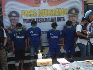 Polisi Gulung Sindikat Curanmor di Tasikmalaya