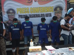 Polisi Gulung Sindikat Curanmor di Tasikmalaya