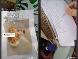 Ngakak! Beli Ketan Bubuk Dibungkus Pakai Kertas Bekas Penelitiannya Sendiri