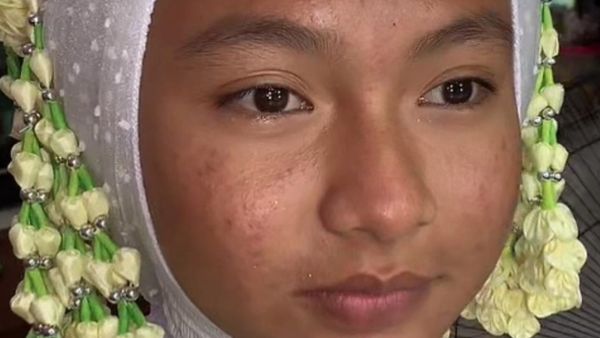 7 Transformasi Makeup Pengantin Viral Hasilnya Bikin Kaget, Manglingi Banget