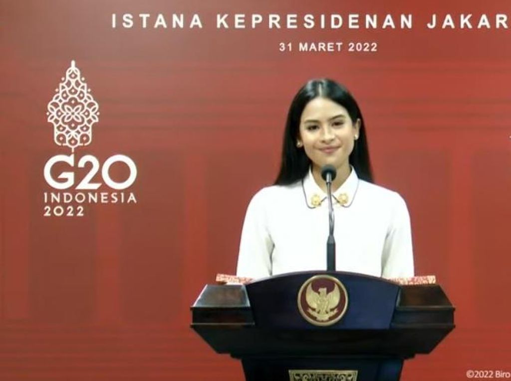 2 Tugas Maudy Ayunda sebagai Jubir Presidensi G20 Indonesia