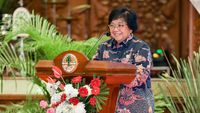 Momen Menteri LHK Peringati Puncak Hari Bakti Rimbawan ke-39