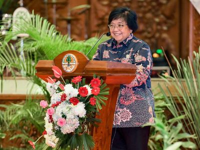 Momen Menteri LHK Peringati Puncak Hari Bakti Rimbawan ke-39