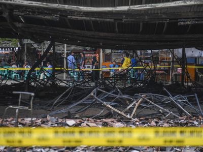 Penampakan Ratusan Kios Lenggang Jakarta di Monas yang Ludes Terbakar