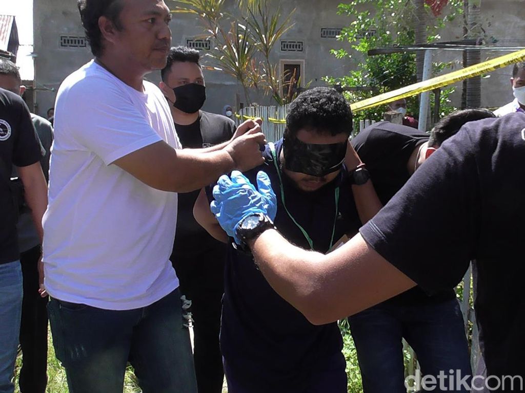 Rekonstruksi Penembakan Petinggi Polda Gorontalo, Pelaku Peragakan 19 Adegan