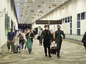 Potret Suasana Penerbangan Perdana Istanbul-Denpasar