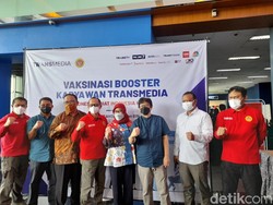 Tangkal COVID-19, Transmedia Gandeng BIN Booster 1.200 Karyawan
