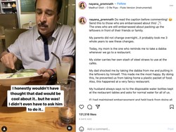 Viral Video Bapak-bapak Bungkus Sisa Makanan dari Resto Mahal, Ada Pesan Mulianya