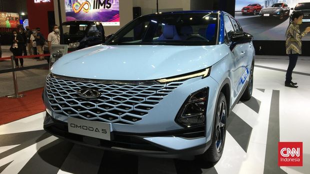 Chery Omoda 5 diperkenalkan di Indonesia International Motor Show (IIMS) 2022.