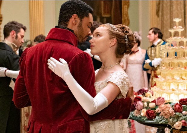 Daphne and The Duke/NETFLIX Bridgerton Season 1