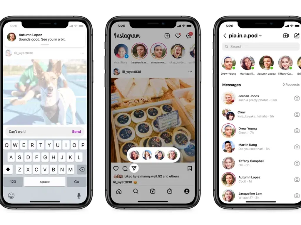DM Instagram Kedatangan Banyak Fitur Baru, Apa Saja? DM Instagram Kedatangan Banyak Fitur Baru, Apa Saja?
