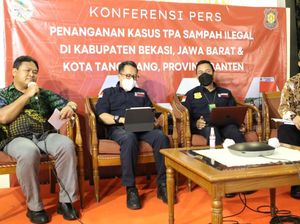 Gakkum KLHK Amankan 5 Tersangka Kasus TPS Liar di Bekasi-Tangerang