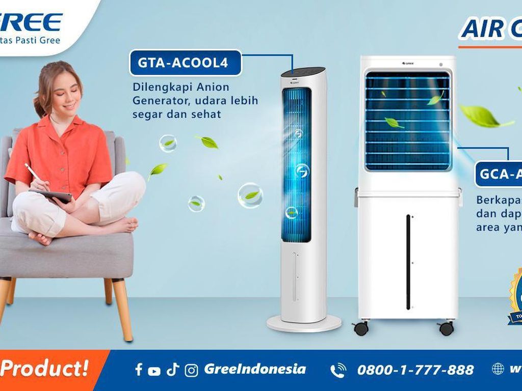 Raih Brand Award, Gree Luncurkan Air Cooler Inovasi Terbaik Raih Brand Award, Gree Luncurkan Air Cooler Inovasi Terbaik