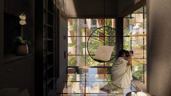 Potret Kamar Hotel Tersembunyi Dikelilingi Sangkar Burung, Semalam Rp 17 Juta