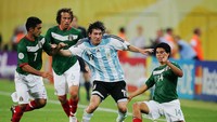 Piala Dunia 2006, Lionel Messi dan Argentina terhenti di perempatfinal (Getty Images)