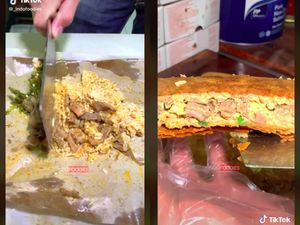 Terinspirasi Siska Kohl, TikToker Ini Bikin Martabak Isi Nasi Padang Terinspirasi Siska Kohl, TikToker Ini Bikin Martabak Isi Nasi Padang