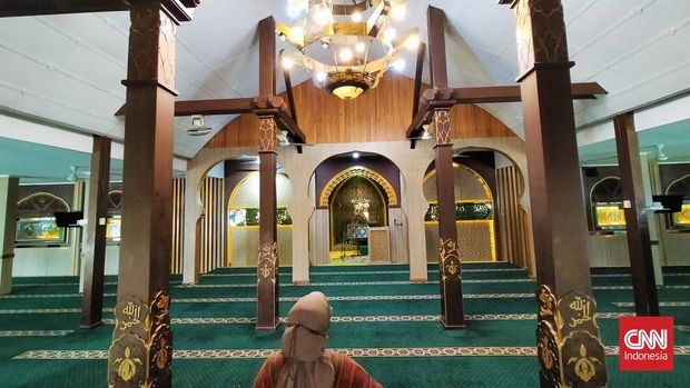 Masjid Besar Cipaganti Bandung. CNN Indonesia/Huyogo Simbolon
