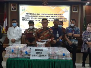 Penyedia Komputer UNBK Banten di Kasus Korupsi Pengadaan Serahkan Rp 8,9 M Penyedia Komputer UNBK Banten di Kasus Korupsi Pengadaan Serahkan Rp 8,9 M