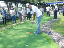Asyik! Bandara Adisutjipto Jogja Kini Punya Mini Golf dan Kafe