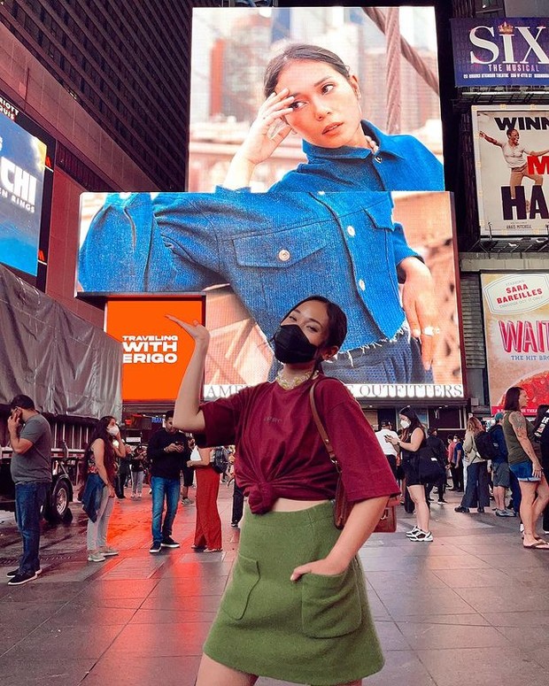 Perpaduan warna komplementer/Foto: Instagram/Ayladimitri