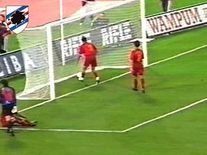 Video: Kilas Balik Gol Spektakuler Roberto Mancini Vs AS Roma