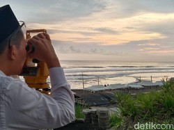 Tertutup Mendung, Hilal Tak Terlihat dari Pantai Purworejo