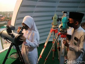 Pengamatan Hilal di Kudus Tertutup Mendung