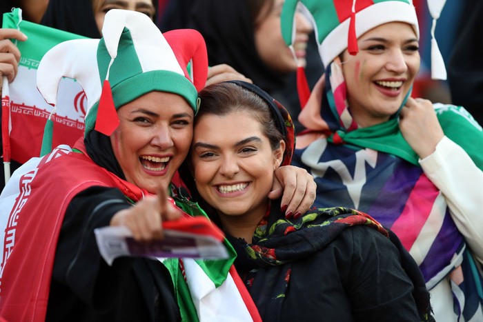 FRANKFURT AM MAIN, GERMANY - JULY 06: A fan of Equatorial Guinea looks on prior to the FIFA Women's World Cup 2011 Group D match between Equatorial Guinea and Brazil at FIFA World Cup stadium Frankfurt on July 6, 2011 in Frankfurt am Main, Germany. (Photo by Christof Koepsel/Getty Images)