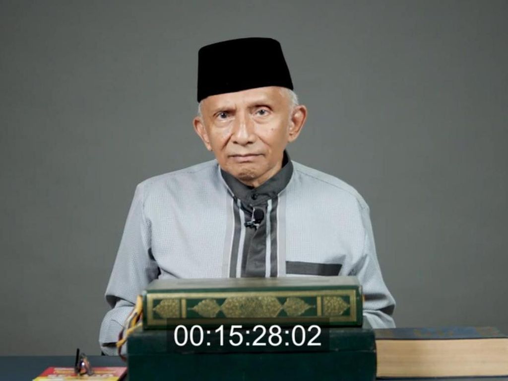 Amien Rais Minta Jokowi Tegas Bilang Selesai di 2024