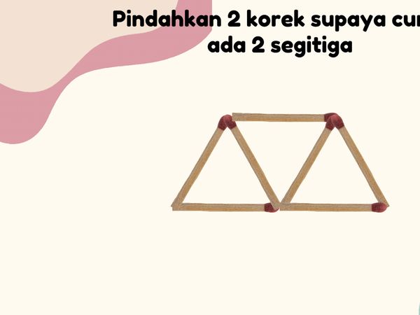 Seberapa Tinggi Kreativitas Kamu? Coba Tebak Teka-teki Korek Api Ini