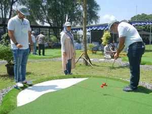 Bandara Adisutjipto Yogyakarta Kedatangan Cafe dan Mini Golf Baru Bandara Adisutjipto Yogyakarta Kedatangan Cafe dan Mini Golf Baru