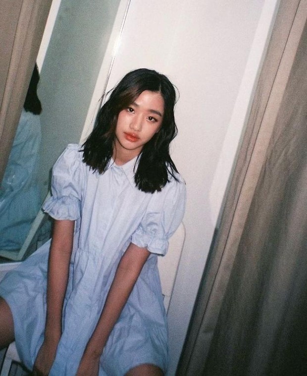 Dress Baby Blue/Foto: instagram/tontawan Dress Baby Blue