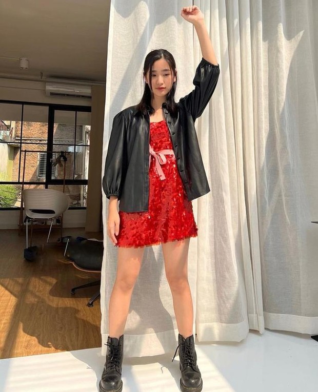 Dress Merah Tu/Foto: instagram.com/tontawan Dress Merah Tu