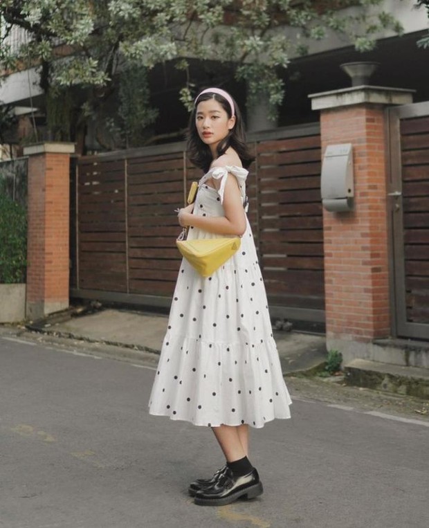 Dress Polkadot/Foto: instagram.com/tontawan Dress Polkadot