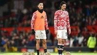 Di Grup G akan ada laga panas Portugal vs Uruguay. Cristiano Ronaldo dan Edinson Cavani yang jadi teman di Manchester United bakal jadi lawan (Getty Images)
