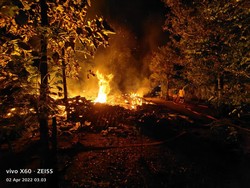 Gegara Korsleting, Rumah di Wonogiri Ludes Terbakar