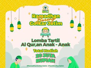 Meriahkan Ramadan, Golkar Jatim Gelar Lomba Tartil Al-Quran