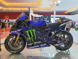 Pecinta MotoGP Merapat, Motor Marquez dan Quartararo Mejeng di IIMS 2022