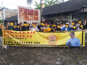 RAHMAT Dukung Airlangga Hartarto Jadi Presiden 2024