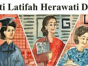 Sosok Herawati Diah yang Menghiasi Ilustrasi Google Doodle Sosok Herawati Diah yang Menghiasi Ilustrasi Google Doodle