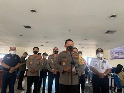Cek Gerai Vaksinasi di Pulo Gebang, Kapolda: Jangan Pilih-pilih Merek Booster