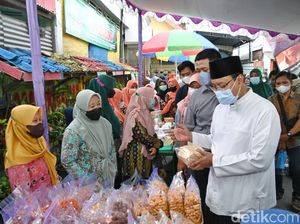 Pasar Takjil Kampoeng Boenga Pucangan Diresmikan Gus Ipul, Ini Istimewanya